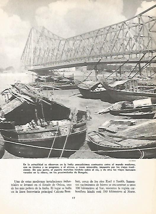 LAMINA 16180: Barcas en Bengala, India