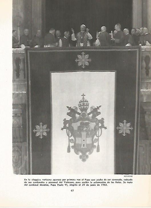 LAMINA 16187: El Papa Paulo VI en 1963