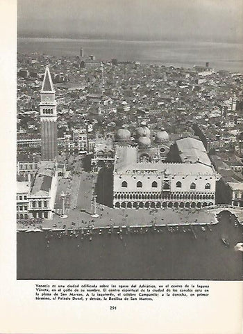 LAMINA 16166: Vista aerea de Venecia