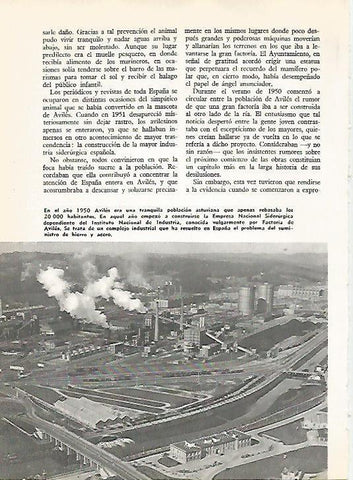 LAMINA 16157: Empresa Nacional Siderurgica de Aviles