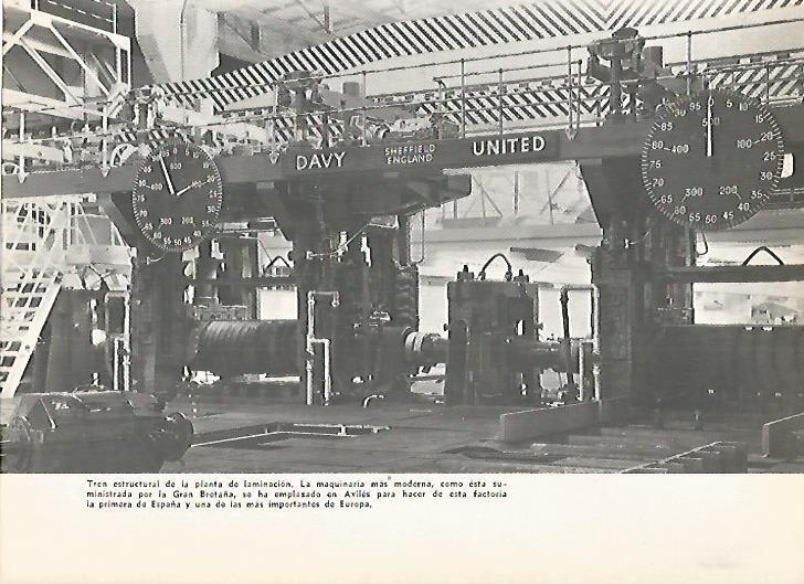 LAMINA 16160: Tren de la planta de laminacion, Aviles
