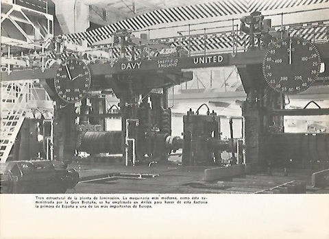 LAMINA 16160: Tren de la planta de laminacion, Aviles