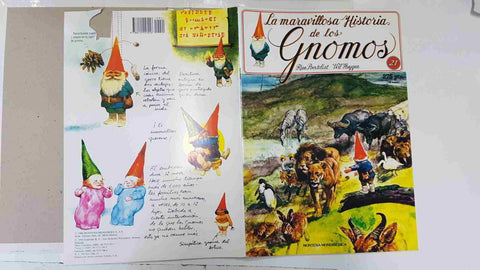 La maravillosa historia de los gnomos fasciculo numero 21