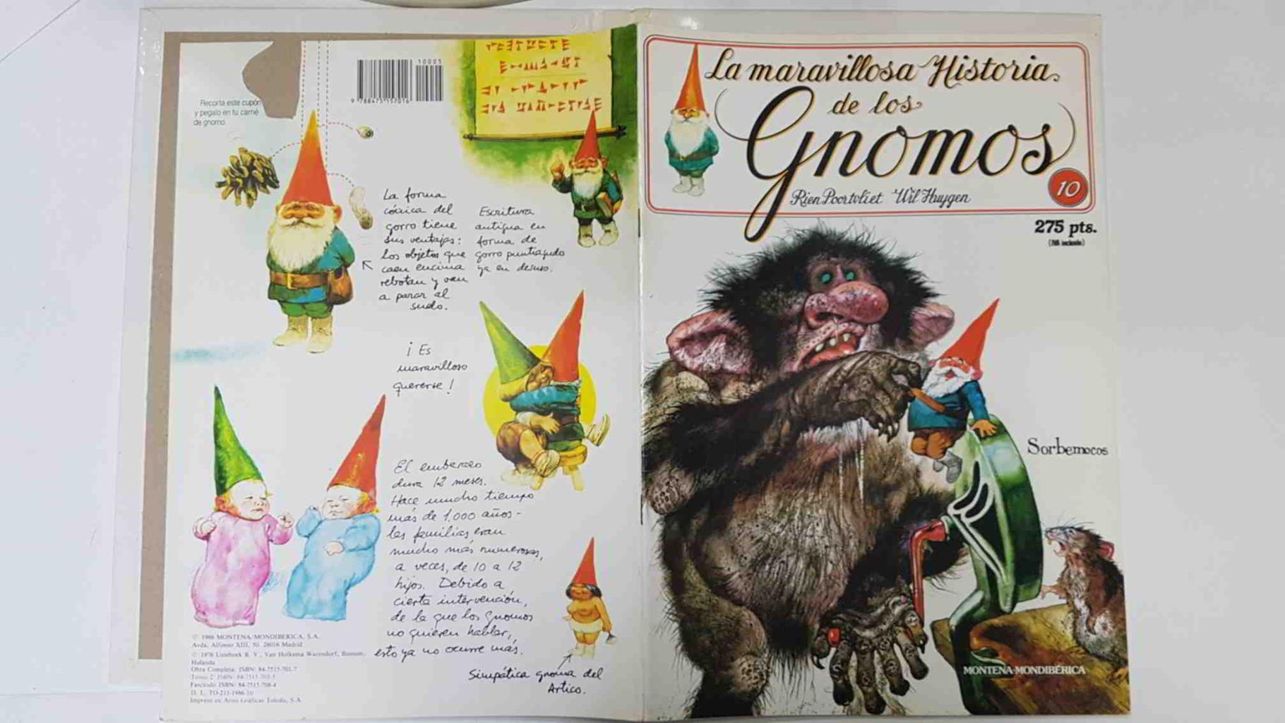 La maravillosa historia de los gnomos fasciculo numero 10