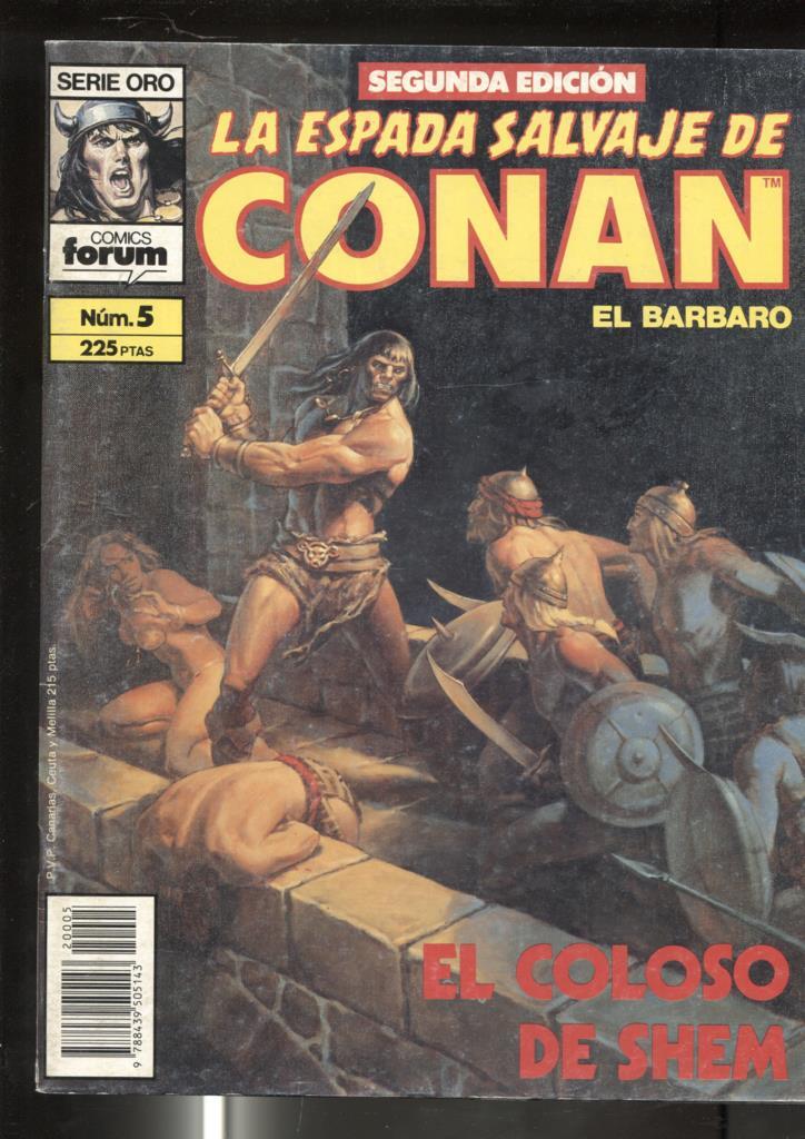 La Espada Salvaje de Conan 2ª edicion numero 5: El coloso de Shem