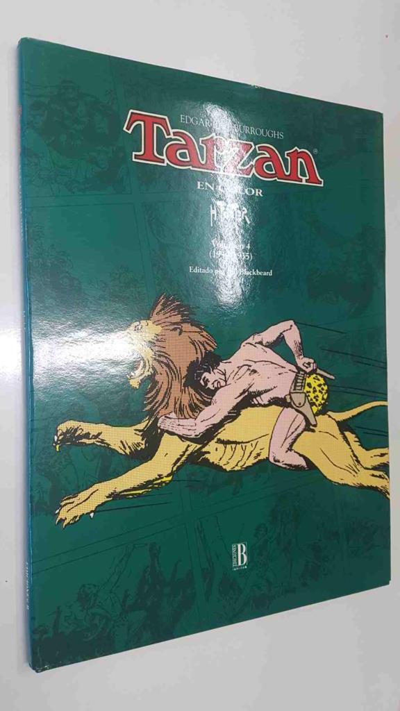 Tarzan en color: vol. 04 (1934-1935) - La barricada. Editado por Bill Blackbeard