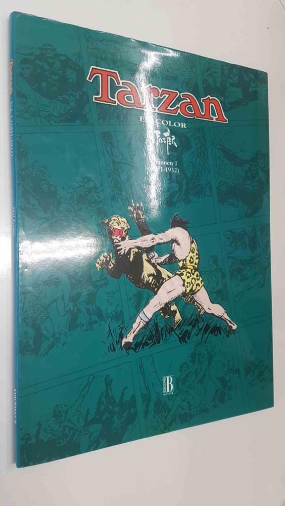 Tarzan en color: vol. 01 (1931-1932) - El terror de los cielos. Prefacio Bradbury, introdución de Bill Blackbeard