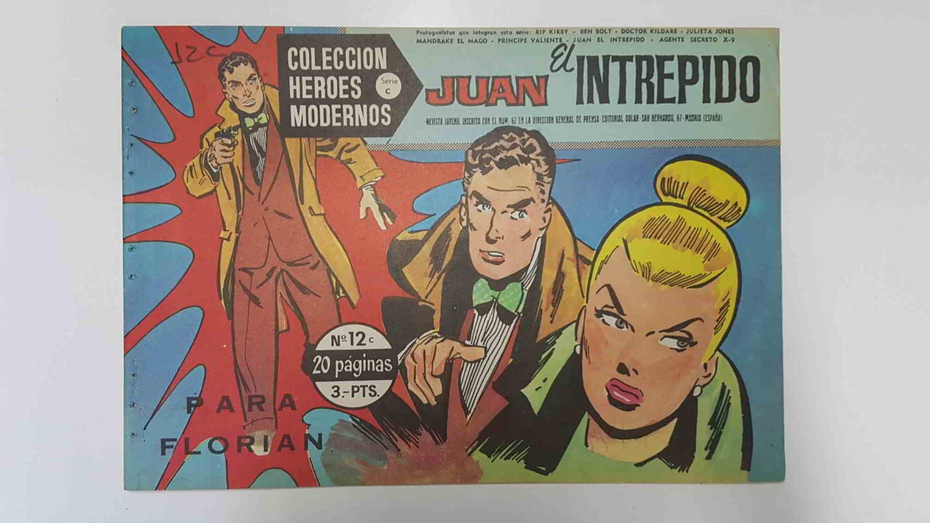 Heroes Modernos serie C numero 12: Juan el intrepido (Johny Hazard): Para Florian