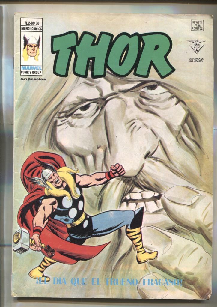 Vertice: Thor volumen 2 numero 38: El dia que el trueno fracaso