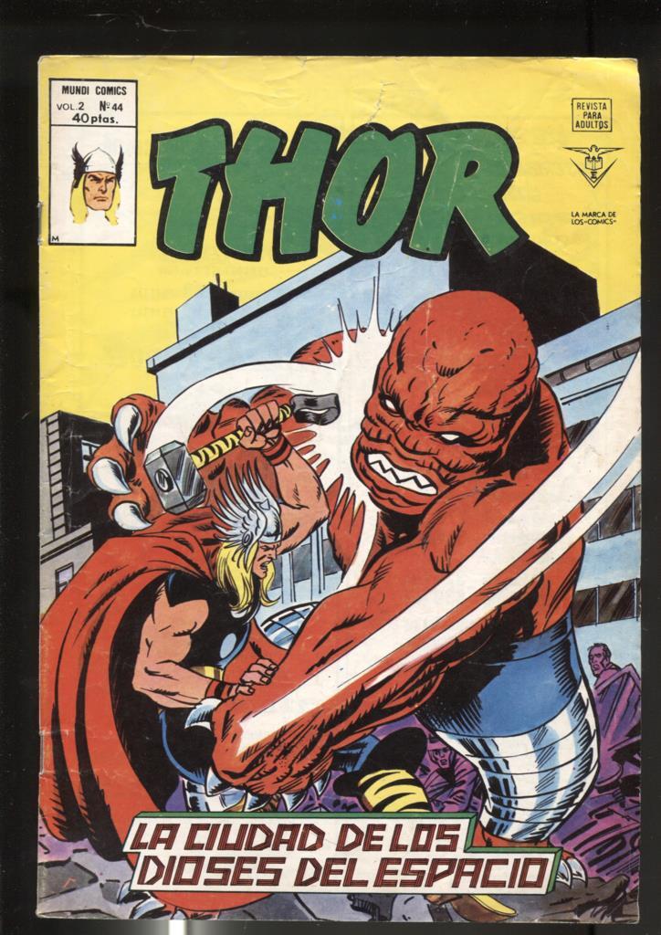 Vertice: Thor volumen 2 numero 44: (numerado 2 en trasera)