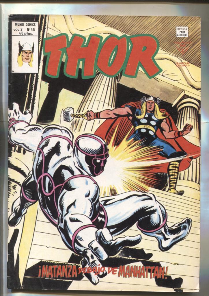 Vertice: Thor volumen 2 numero 45: (numerado 1 en trasera)