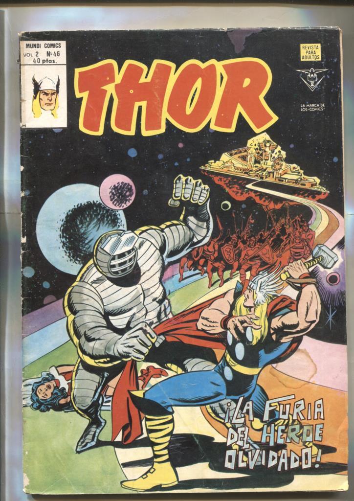 Vertice: Thor volumen 2 numero 46: (numerado 1 en trasera)