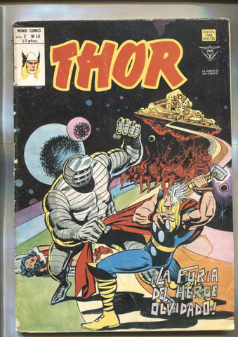 Vertice: Thor volumen 2 numero 46: (numerado 1 en trasera)