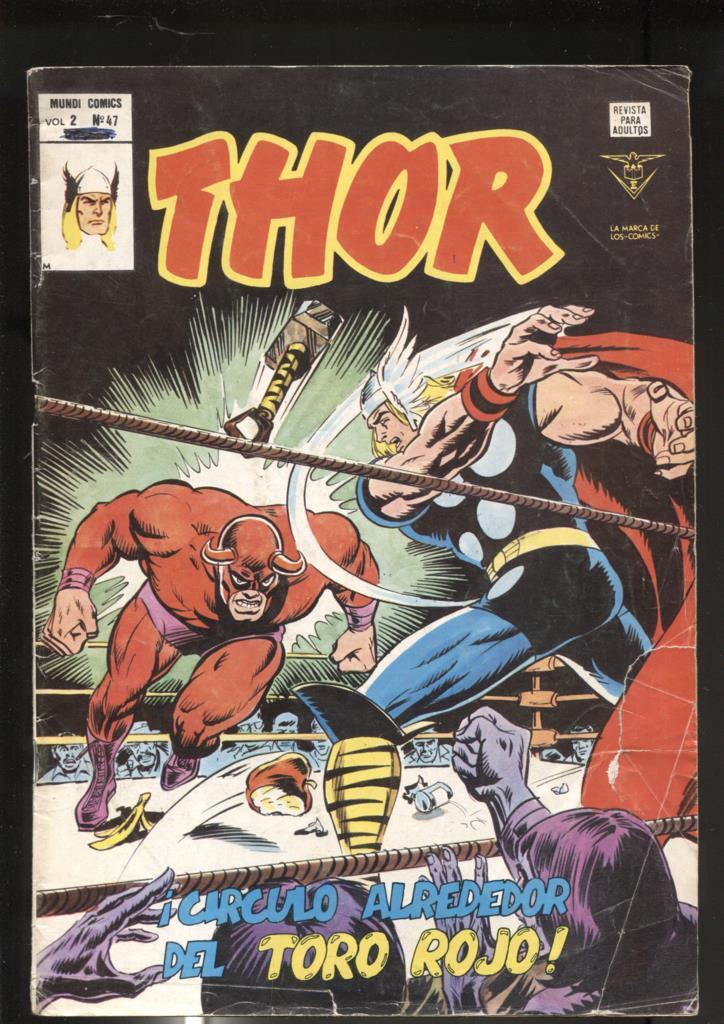 Vertice: Thor volumen 2 numero 47: (numerado 2 en trasera)