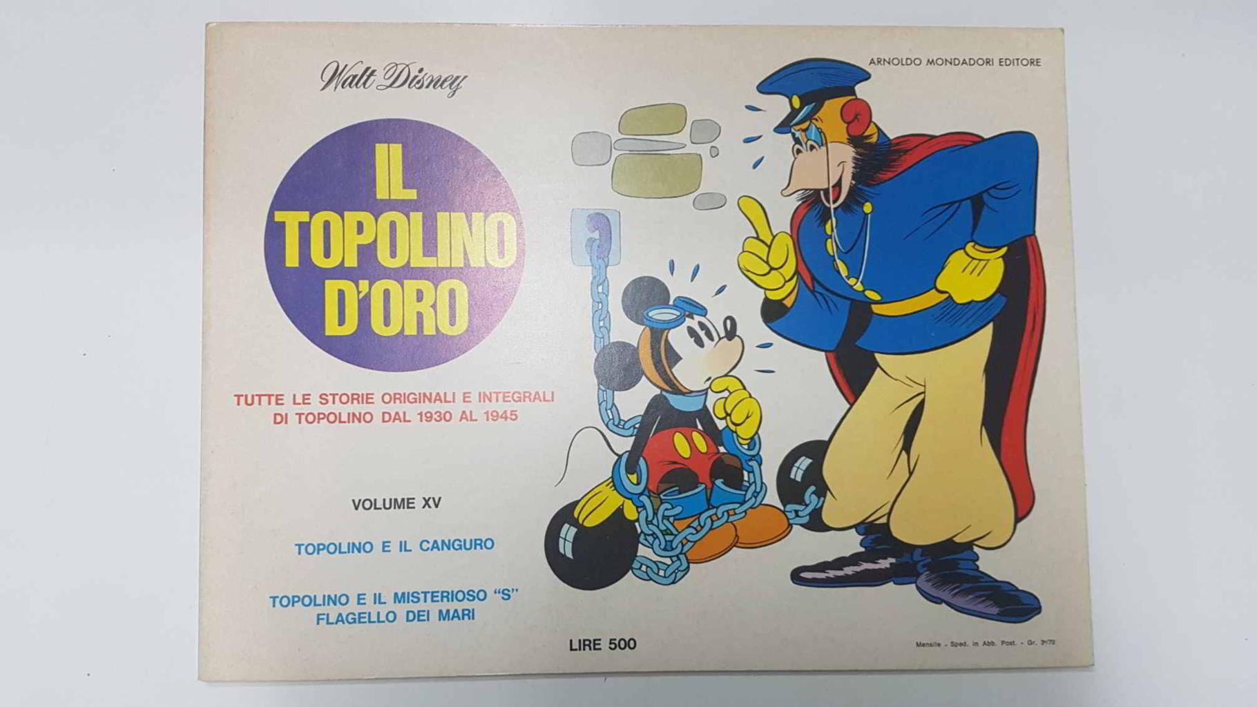 Il Topolino D'Oro volume 15: Topolino e il canguro y 