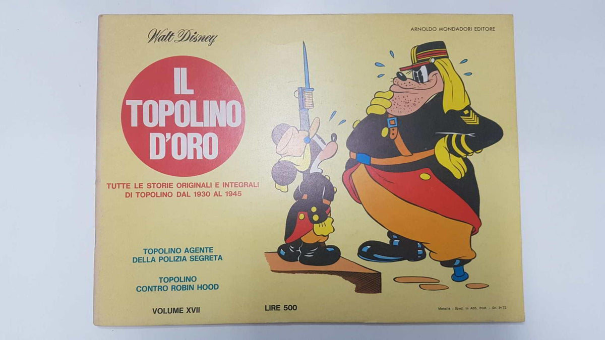 Il Topolino D'Oro volume 17: Topolino agente della polizia segreta y 