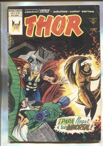 Vertice: Thor volumen 2 numero 50: (numerado 1 en trasera)