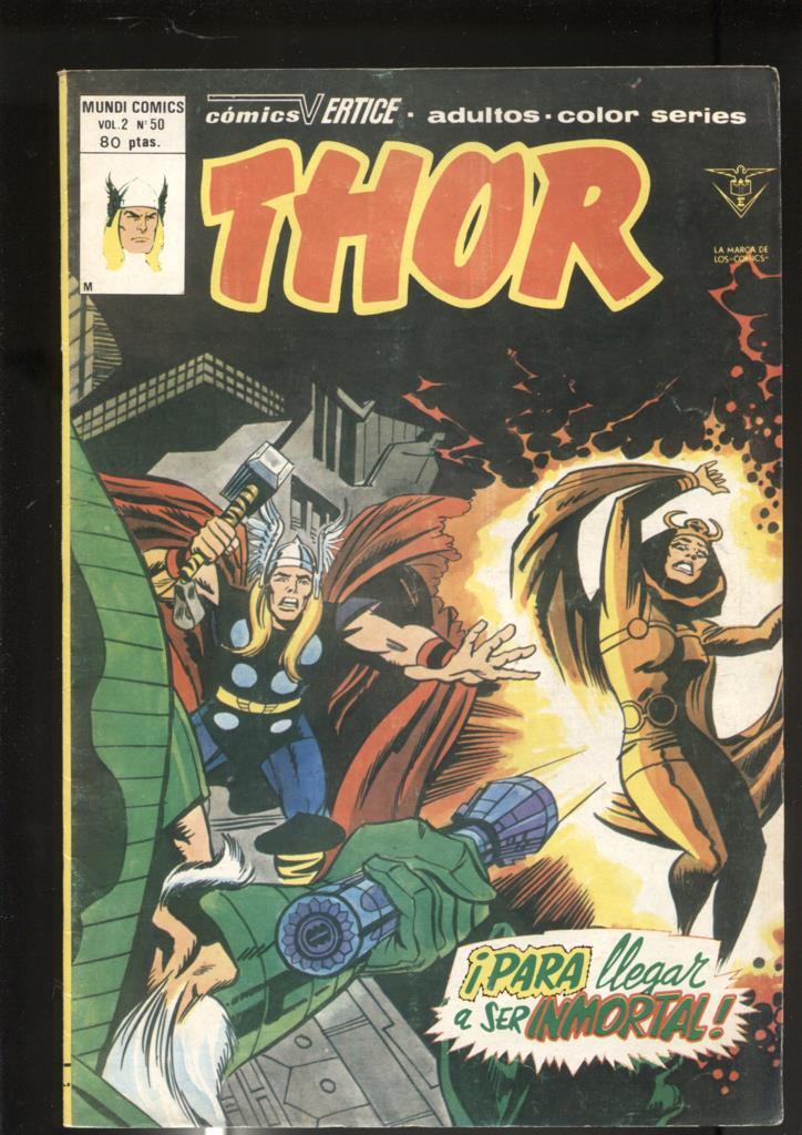 Vertice: Thor volumen 2 numero 50: (numerado 2 en trasera)