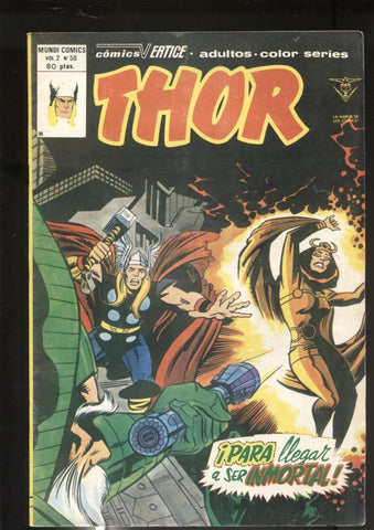 Vertice: Thor volumen 2 numero 50: (numerado 2 en trasera)
