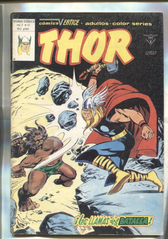Vertice: Thor volumen 2 numero 51: (numerado 2 en trasera)