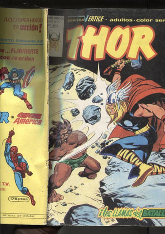 Vertice: Thor volumen 2 numero 51: (numerado 4 en trasera)
