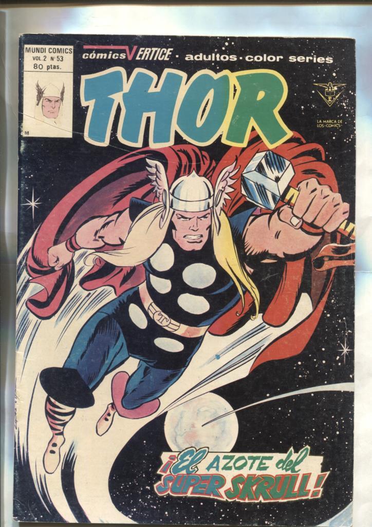 Vertice: Thor volumen 2 numero 53: (numerado 2 en trasera)
