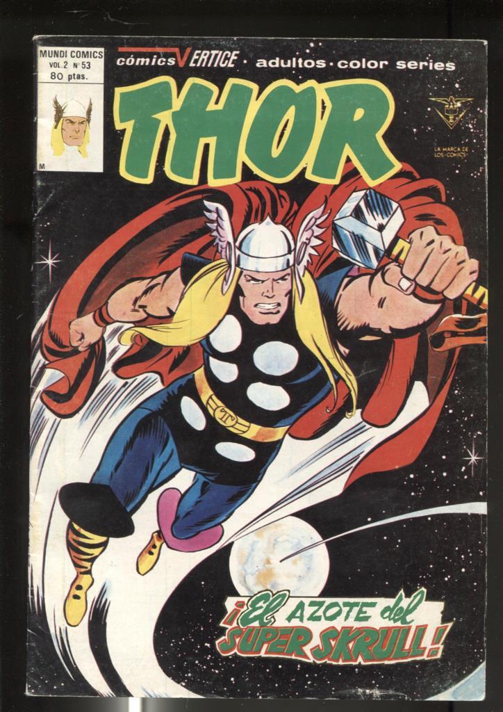 Vertice: Thor volumen 2 numero 53: (numerado 3 en trasera)