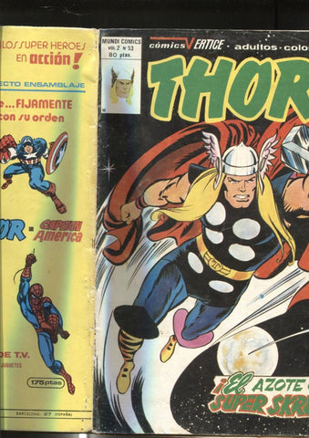 Vertice: Thor volumen 2 numero 53: (numerado 4 en trasera)
