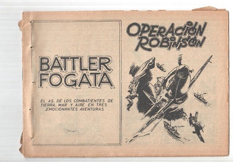 Fogata de edit Maga numero 41: Operacion Robinson (falta ultima pagina)