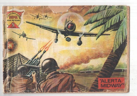 Espia serie meteoro de 5 pts numero 70: alerta Midway (falta la primera hoja)