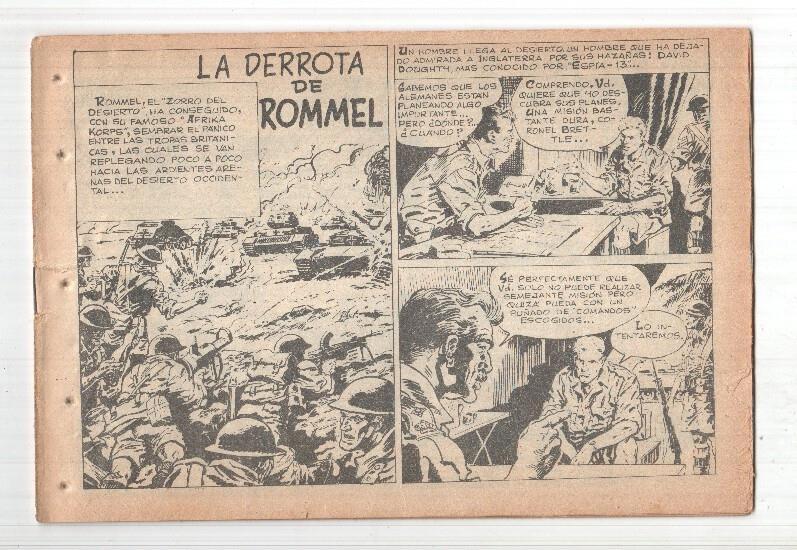 Espia serie meteoro de 5 pts numero 59: La derrota de Rommel