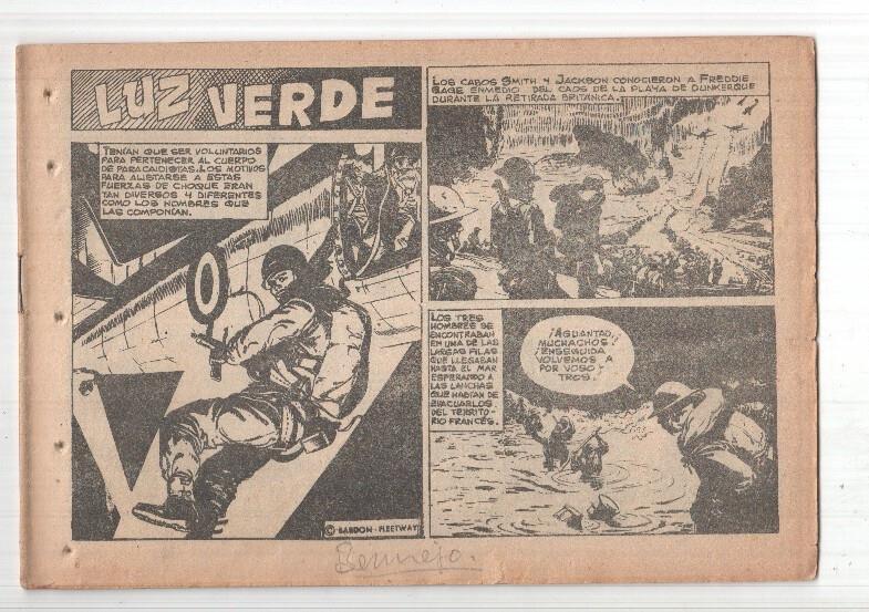Espia serie meteoro de 5 pts numero 32: Luz verde por Luis Bermejo