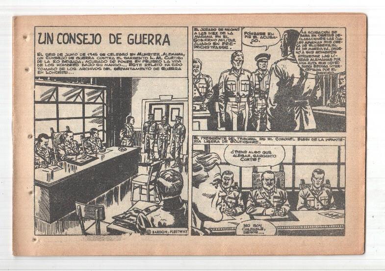 Espia serie meteoro de 5 pts numero 42: Un consejo de guerra