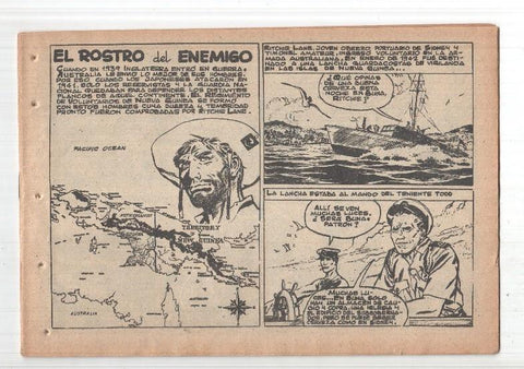 Espia serie meteoro de 5 pts numero 36: El rostro del enemigo