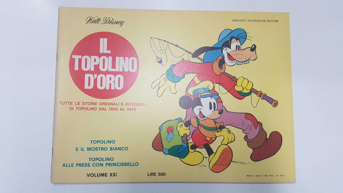 Il Topolino D'Oro volume 21: Topolino i el mostro bianco   y 