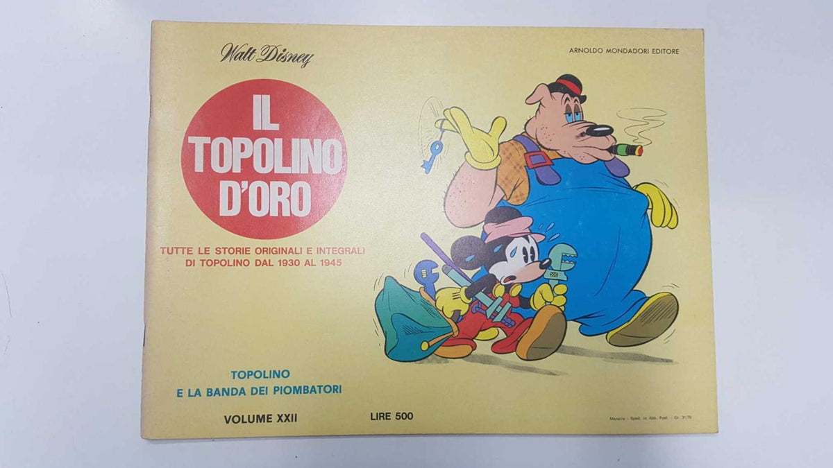Il Topolino D'Oro volume 22: Topolino e la banda del Piombatori