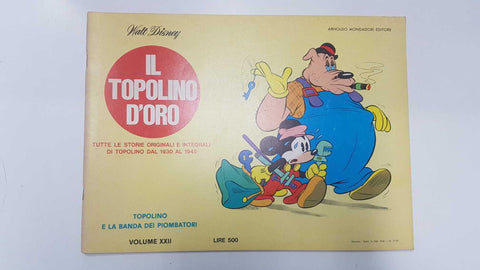 Il Topolino D'Oro volume 22: Topolino e la banda del Piombatori