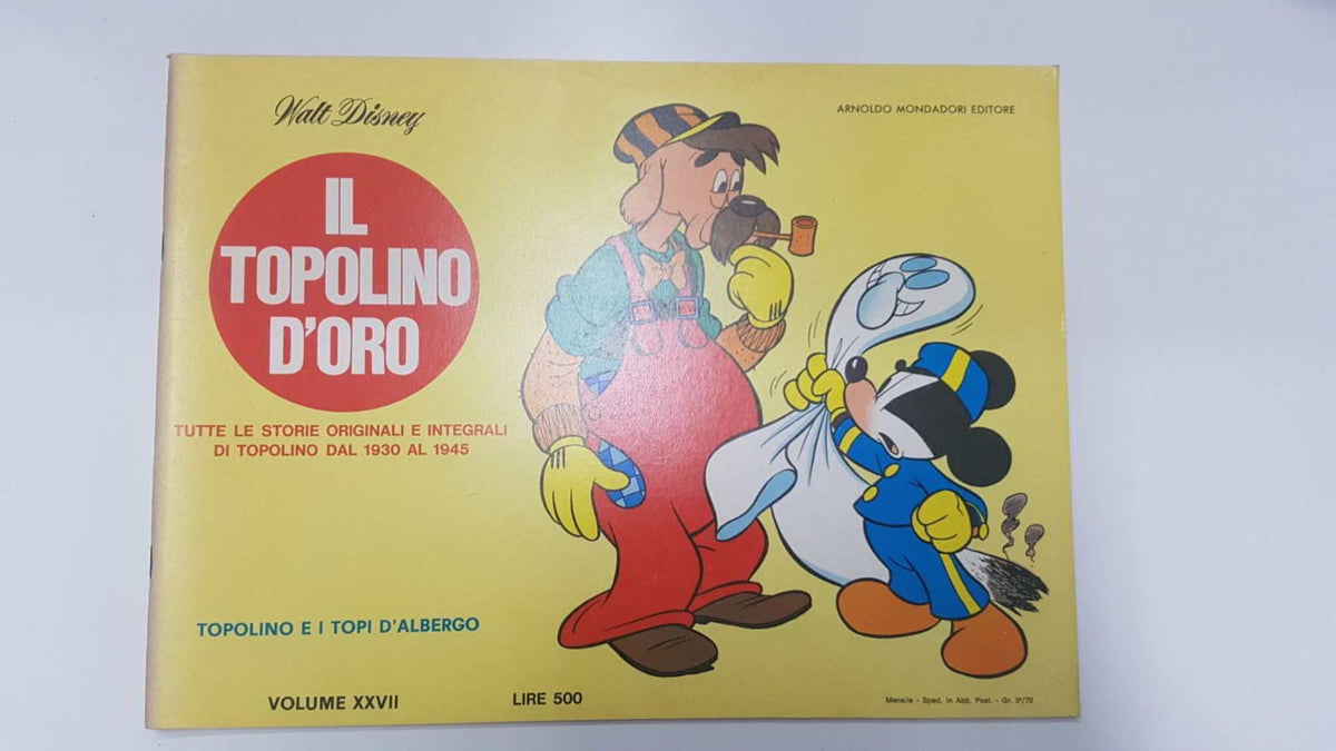 Il Topolino D'Oro volume 27: Topolino e i topi d'Albergo