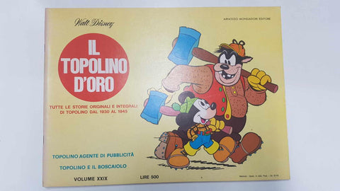 Il Topolino D'Oro volume 29: Topolino agente di pubblicita y topolino  e il Boscaiolo