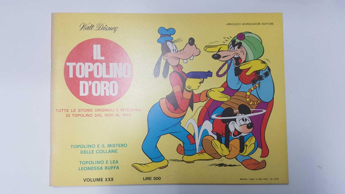 Il Topolino D'Oro volume 30: Topolino e il mistero delle collane   y 