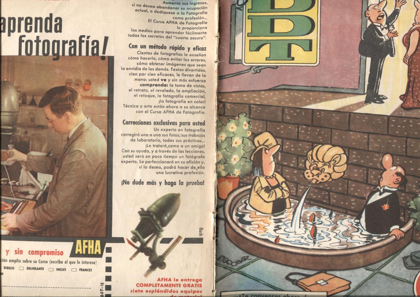DDT primera epoca numero 569: portada Escobar