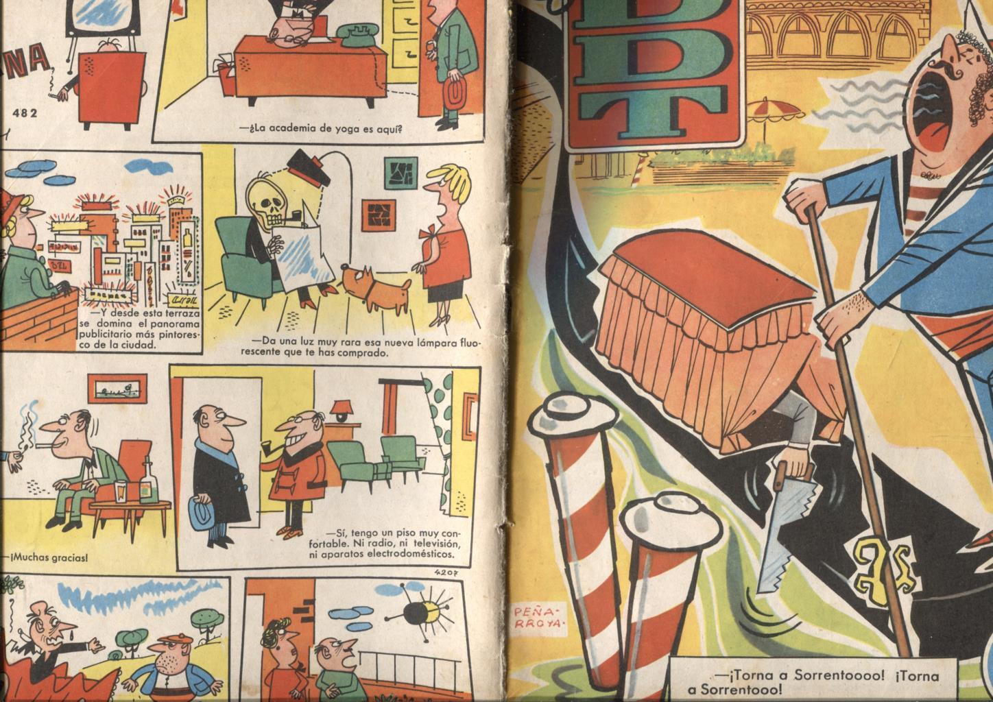 DDT primera epoca numero 482: portada Peñarroya