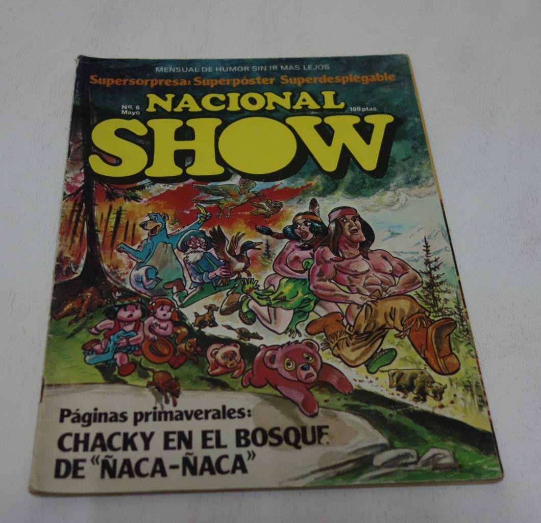 Revista Nacional Show numero 6: CONSERVA el superposter superdesplegable