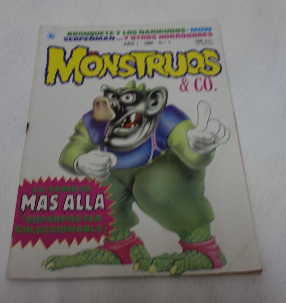 Monstruos & Co numero 1: conserva poster central