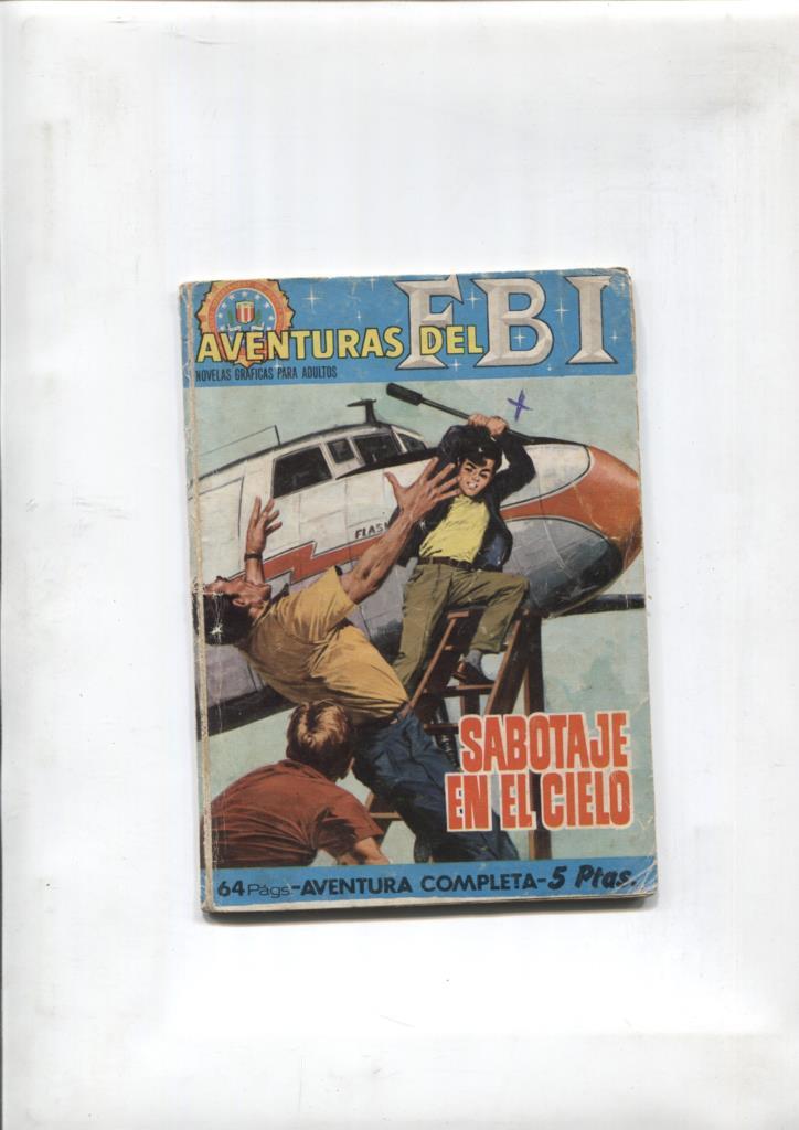 Aventuras del FBI, formato bolsillo numero 43: Sabotaje en el cielo