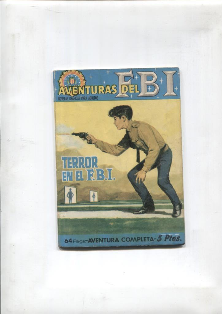 Aventuras del FBI, formato bolsillo numero 17: Terror en el F.B.I