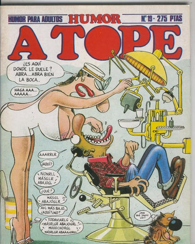 Revista Humor a tope numero 19: Jacovitti, Edika, Boucq, L'Avi, Bretecher, etc