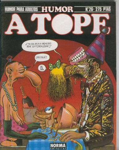 Revista Humor a tope numero 26: Edika, Oscar Martin, Maester, Moerell, Dick and Tommy