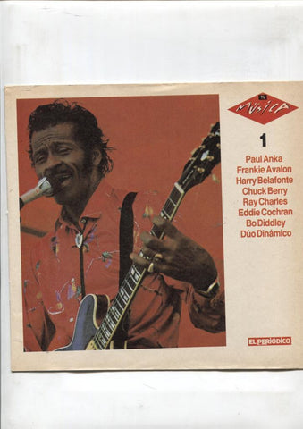 Tu musica, fasciculo numero 01: Paul Anka, Frankie Avalon, Harry Belafonte, Chuck Berry