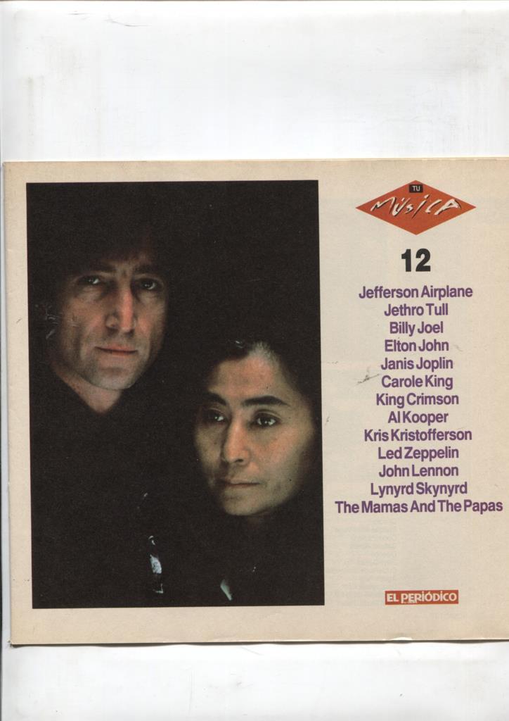 Tu musica, fasciculo numero 12: Jefferson Airplane, Jethro Tull, Billy Joel, Elton John